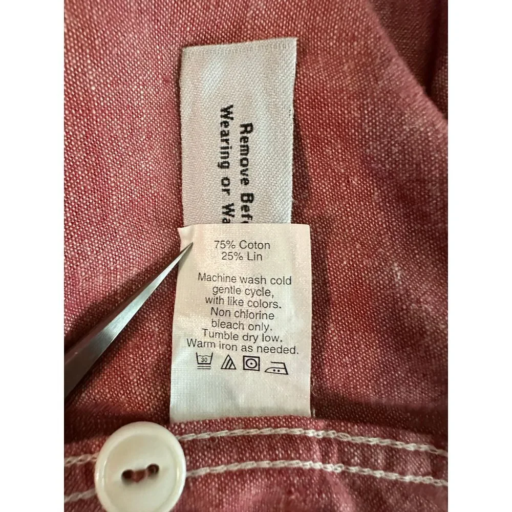 J.Crew Button Up Men's‎ Medium Workwear